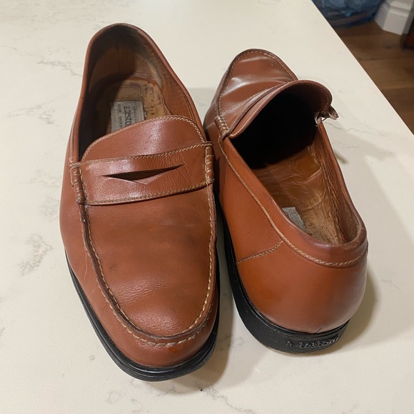 A. Testoni made in Italy brown loafer - Picture 4 of 5